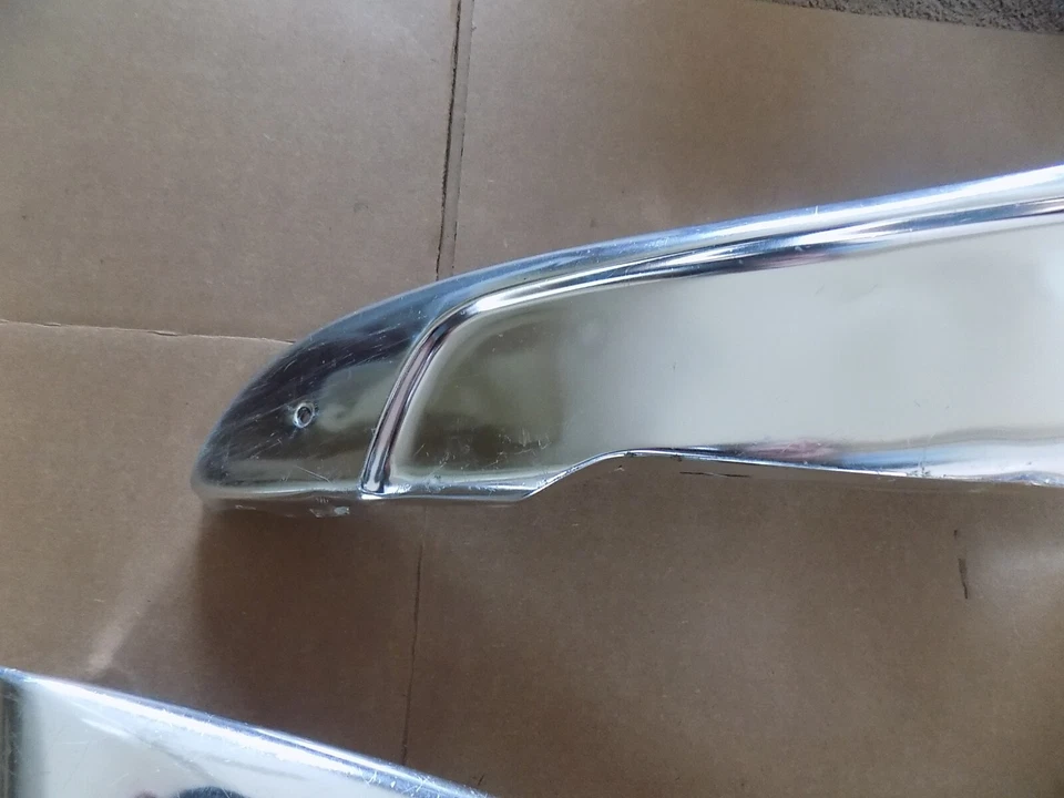 1961 CHRYSLER WINDSOR 4 ДВЕРИ СЕДАН ПЕРЕДНИЙ ДИВАН СИДЕНЬЕ БОКОВАЯ ОТДЕЛКА ФАРТУКИ ЮБКИ L&R - Изображение 4 из 4