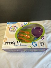 Brand NEW Learning Resources LER3294 New Sprouts Serve It Dishes 24pc set