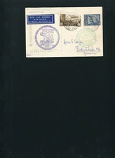 Zeppelin 1933 LZ 127 Sieger 211A Italy Flight Aegean Islands Post