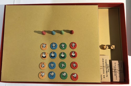 VINTAGE 1945 Little Lulu Adventure Board Game Milton Bradley COMPLETE Excellent - Foto 5 di 10