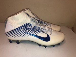 Nike Vapor intocable TD Flyknit Botines De Fútbol Blanco/Azul Tamaño: 12.5  | eBay
