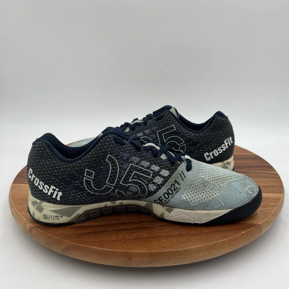 Sz 8.5 Reebok CrossFit Nano 5 Blue Kevlar Womens Training Sneakers Shoes V72418 - Image 4 of 4