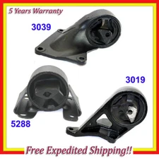Engine Trans Motor Mount For 99-04 Jeep Grand Cherokee 4.0L 4WD 3019 3039 5288