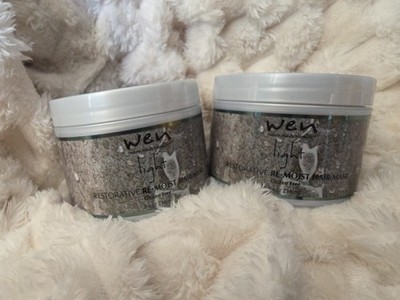 2 x WEN RESTORATIVE RE-MOIST HAIR MASK TREATMENT 8 oz ( LIGHT )