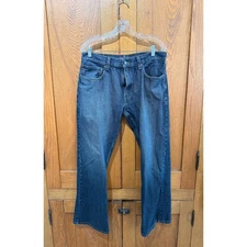 Levi's Bootcut Dark Wash Jeans - 34 x 30