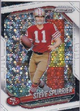 2025 Panini Prizm Football - Steve Spurrier #157 Prizm White Disco NFL 49ers