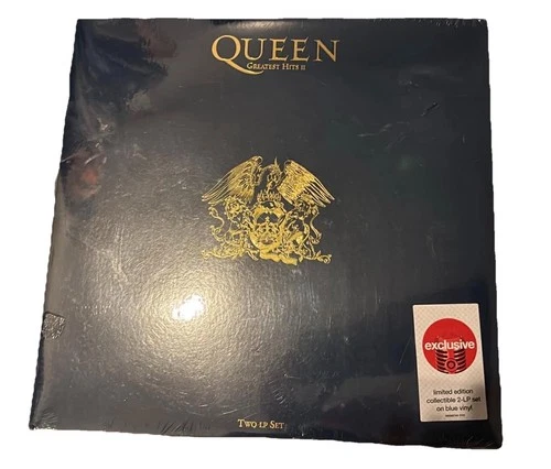Queen "Greatest Hits II"  LP Vinyl Record -2LP Blue Vinyls - SEALED
