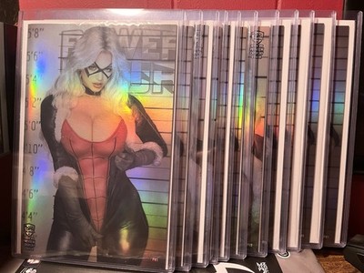 Power Hour #3 Shikarii FOIL Black Cat Bad Kitty Publisher PH1 Set! 10x Covers NM