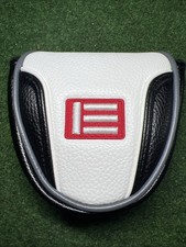 Evnroll Golf Black White Mallet Putter Headcover Magnetic Closure USA Evenroll