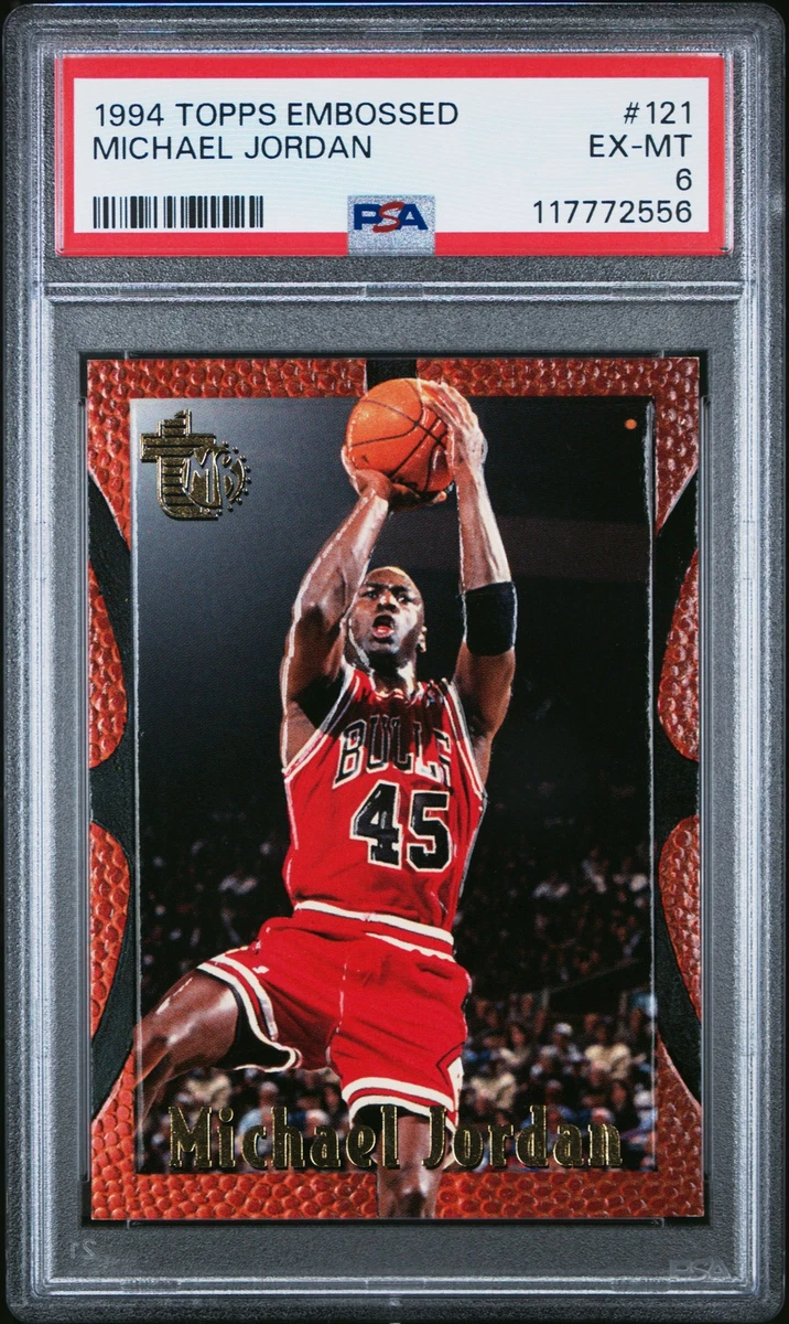 1994-95 Topps Embossed - Michael Jordan #121 for sale | eBay