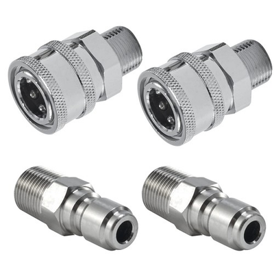 #ad Pressure Washer Quick Connect 3 8 Inch Pressure Washer Fittings Adapter Set... $24.04