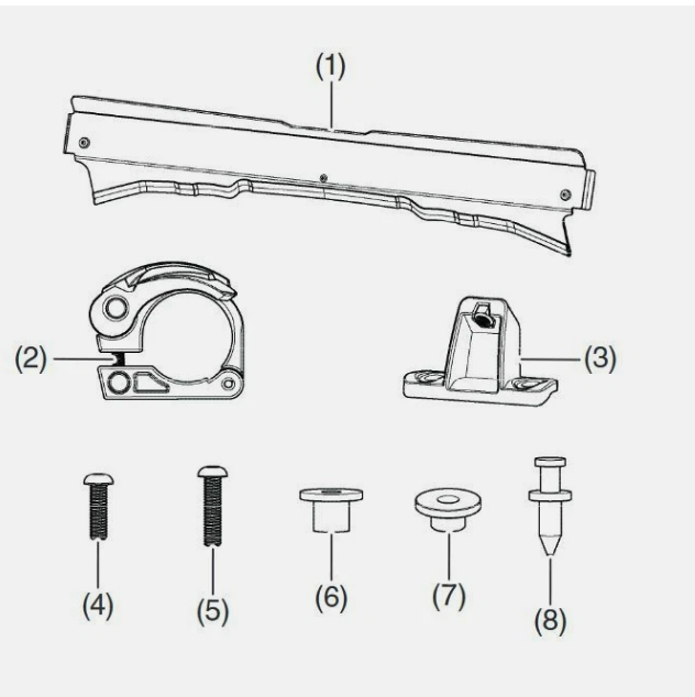 Honda 0SR73-HL5-101B Pioneer 500 Wind Deflector - View #3