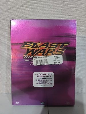 Beast Wars Transformers : The Complete Third Season DVD 2004 New