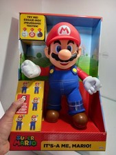Figura Interactiva Super Mario Ingles  35cm Aprox Jakks Its A Me
