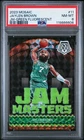 2023 Panini Mosaic Basketball Green Fluorescent Jaylen Brown #11