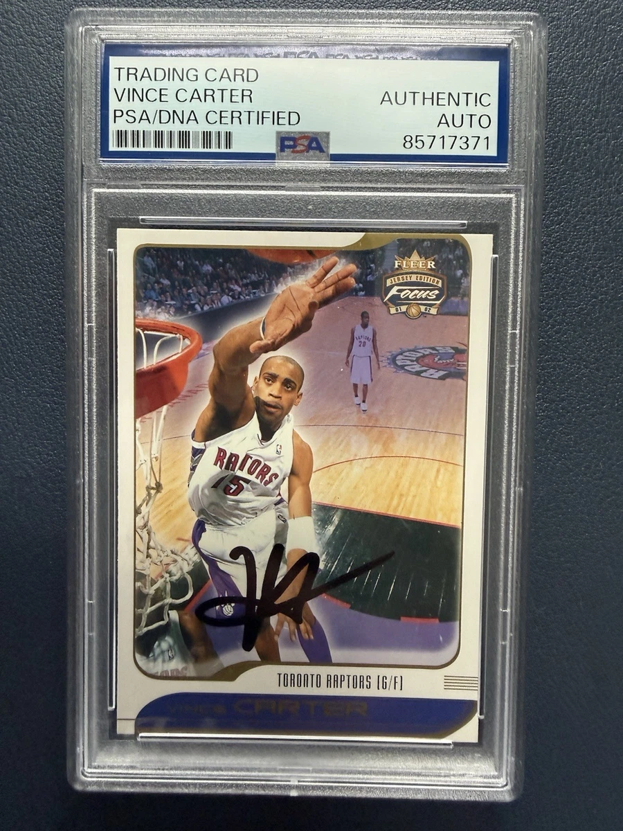 Fleer Vince Carter Basketball 2001-02 Season Sports Trading Cards