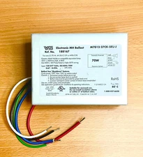 VOSSLOH SCHWABE 70W METAL HALIDE BALLAST M7012-27CK-5EU-J (188167)