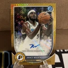 2025-26 Bowman Basketball Jarace Walker #BCA-JK 🔥GOLD MOJO AUTO /50🔥🏀
