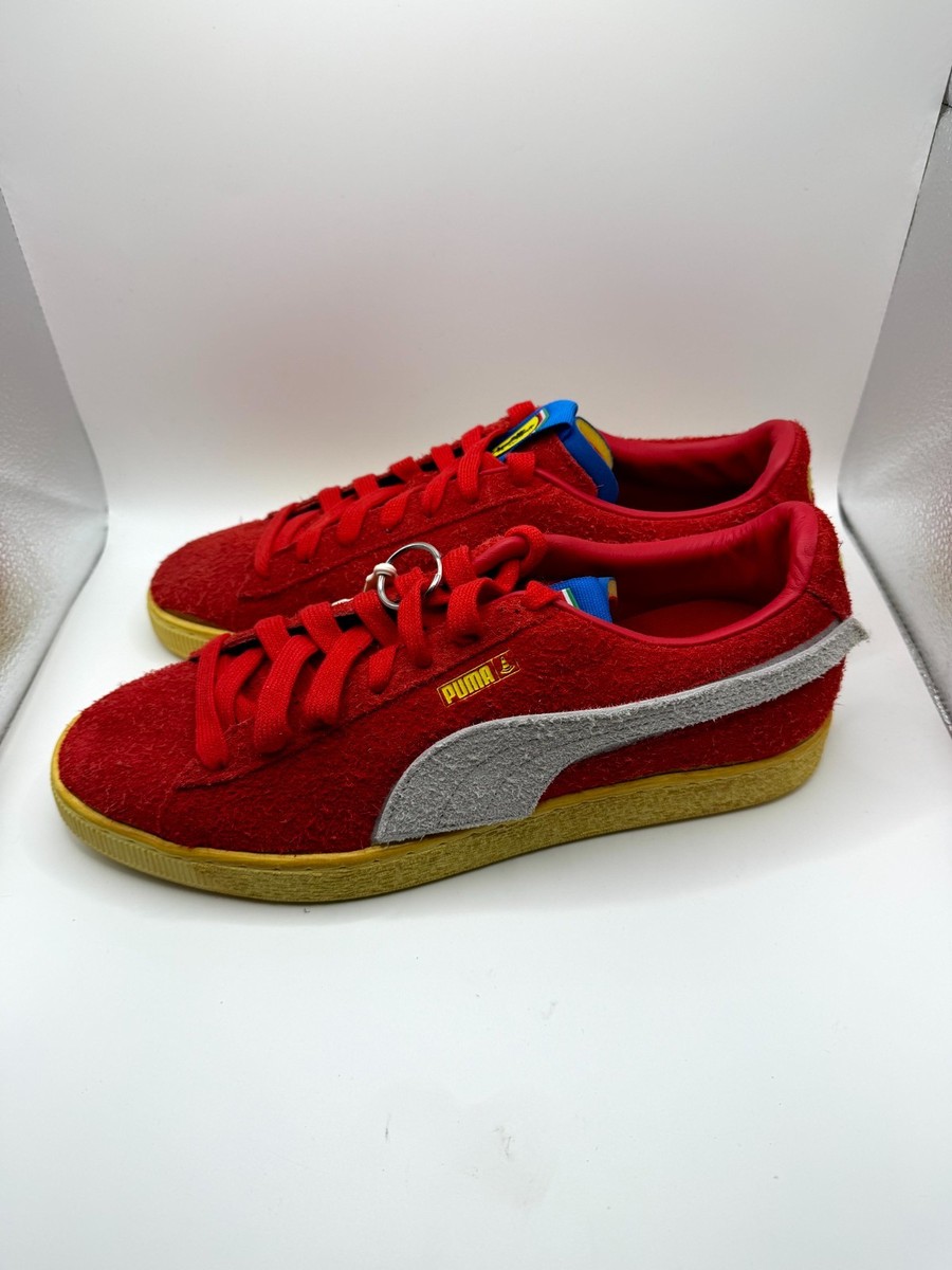 スクーデリア Puma Suede Joshua Vides x Scuderia Ferrari Mens 10.5 Sneaker Red