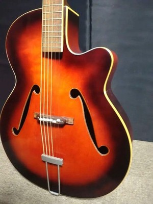 希少！62年framus 5/54 アーチトップギター［ジャンク］ Full Acoustic Guitar Framus Riviera 5/54 Sunburst 1962 Archtop