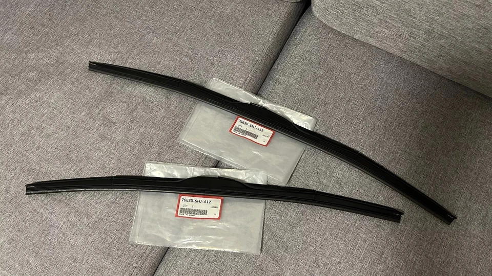 PAR ORIGINAL LIMPIAPARABRISAS DELANTERO NUEVO APTO PARA HONDA ODYSSEY 2008-2010 Foto 2 de 2