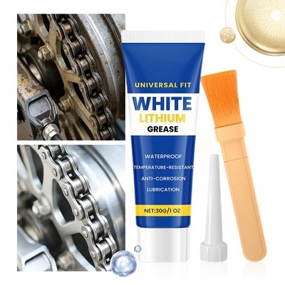 White Lithium Grease Waterproof Bearing Lube Garage Door Hinge Lubricant