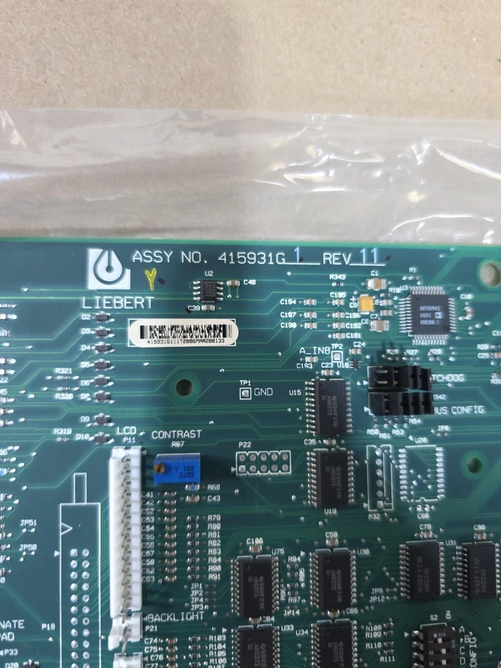 LIEBERT CONTROL BOARD 415931G REV 11 - Image 2 of 2