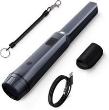 Detector de metales con puntero recargable, resistente al agua y port til