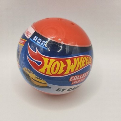 1 x Hot Wheels Mini Model Car Ball   Mystery Surprise Capsule - pull back car