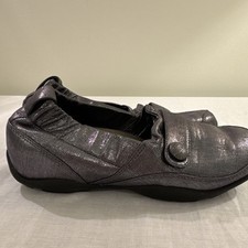 Dansko Carol Pewter Loafers Women  s Size 38 EU Comfort Boat Shoes