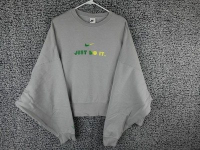 Nike Grey Oregon Ducks Crop Sweatshirt | EUC | XL DJ4497-007