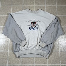 Vintage 90s Bugle Boy Color Block Crewneck Sw...