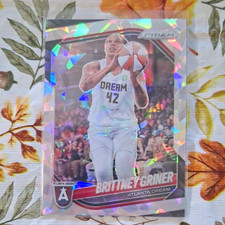 Panini 2025 Prizm WNBA Brittney Griner Silver Prizm Atlanta Dream #46