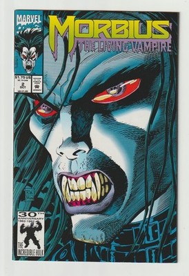 Morbius the Living Vampire #2 NM Marvel 1992 Ron Wagner Classic Cover Contender