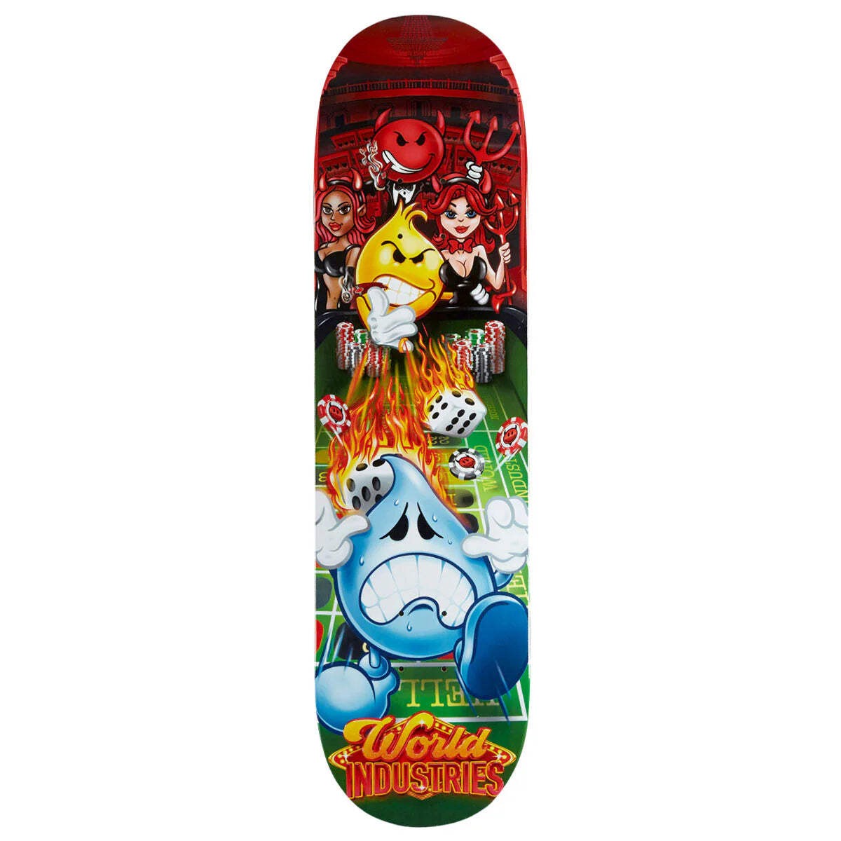 World Industries Skateboard Deck Casino 8.25 | eBay