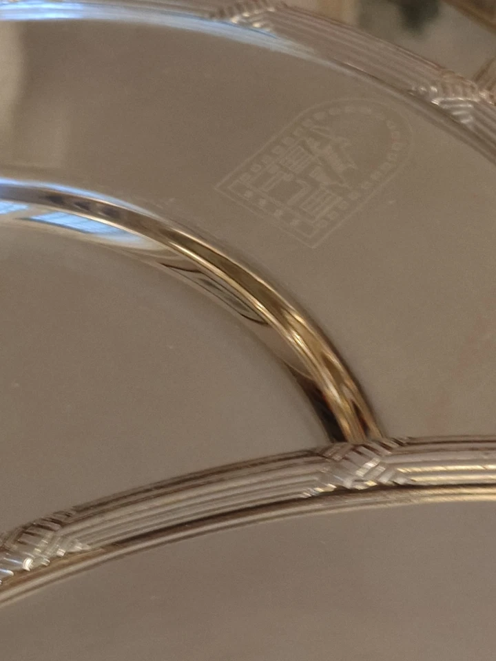 BROGGI SOTTOPIATTI IN LEGA D'ARGENTO 12 SOTTOPIATTI PER UN PESO TOTALE DÌ 12... - Immagine 3 di 4