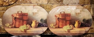 Stillleben mit Trauben Tischsets Vintage 1971 - Bild 1 von 4