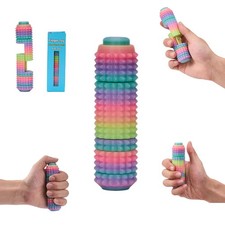 Little Ouchies Fidget Toy Adults Spiky Pain Stim Spinner Clicker Slider Glow