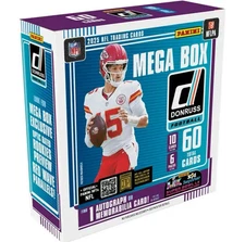 2025 Donruss Football Factory Sealed Mega Box
