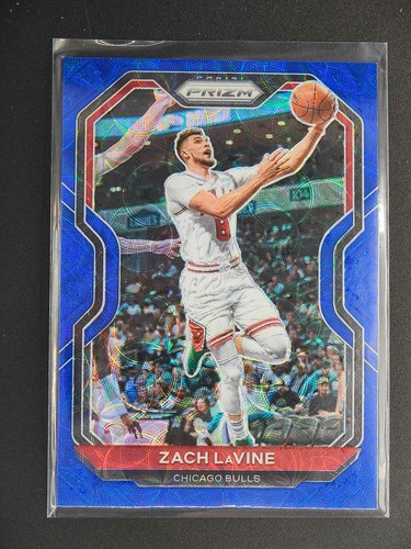 Zach LaVine 2020-21 Panini Prizm Basketball Blue Choice 08/49 [3hk