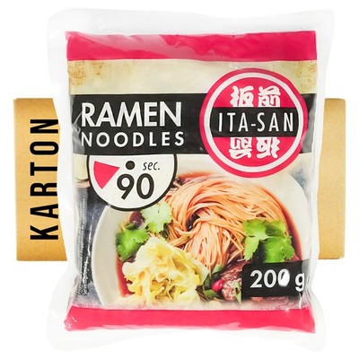 30x200g Ita-San Instant Ramen Nudel Vorgekochte Ramennudeln Ramen Noodle