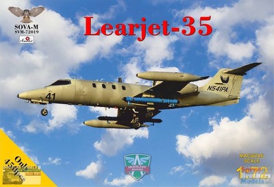 MDVSV72019 1:72 Modelsvit SOVA-M Learjet-35