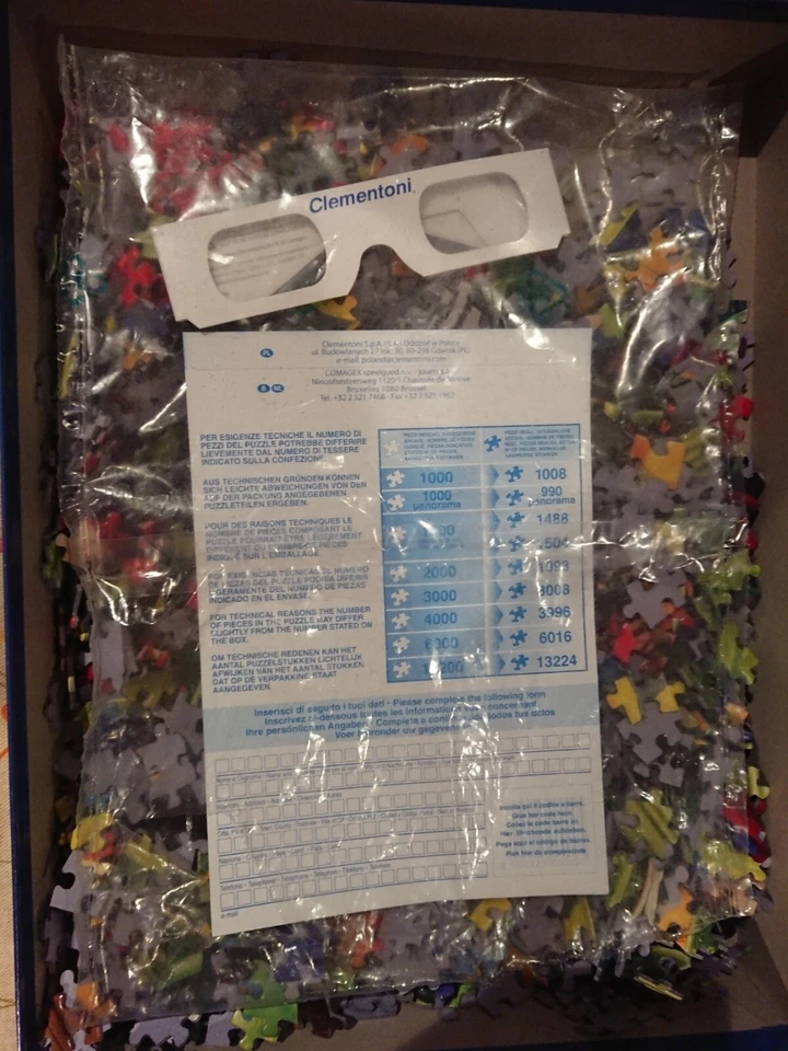 Puzzle 3d pappagalli Clementoni - Immagine 3 di 3