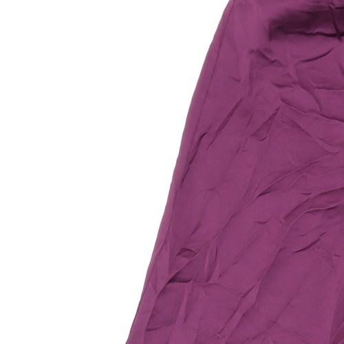 Falda oscilante de poliéster púrpura talla S VERO MODA para mujer - Imagen 7 de 10