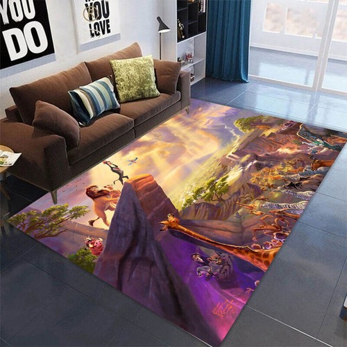 Kids Characters 3D Home Rug Living Room Bedroom Area Rug Carpet Floor Mats Gift - Picture 67 of 91