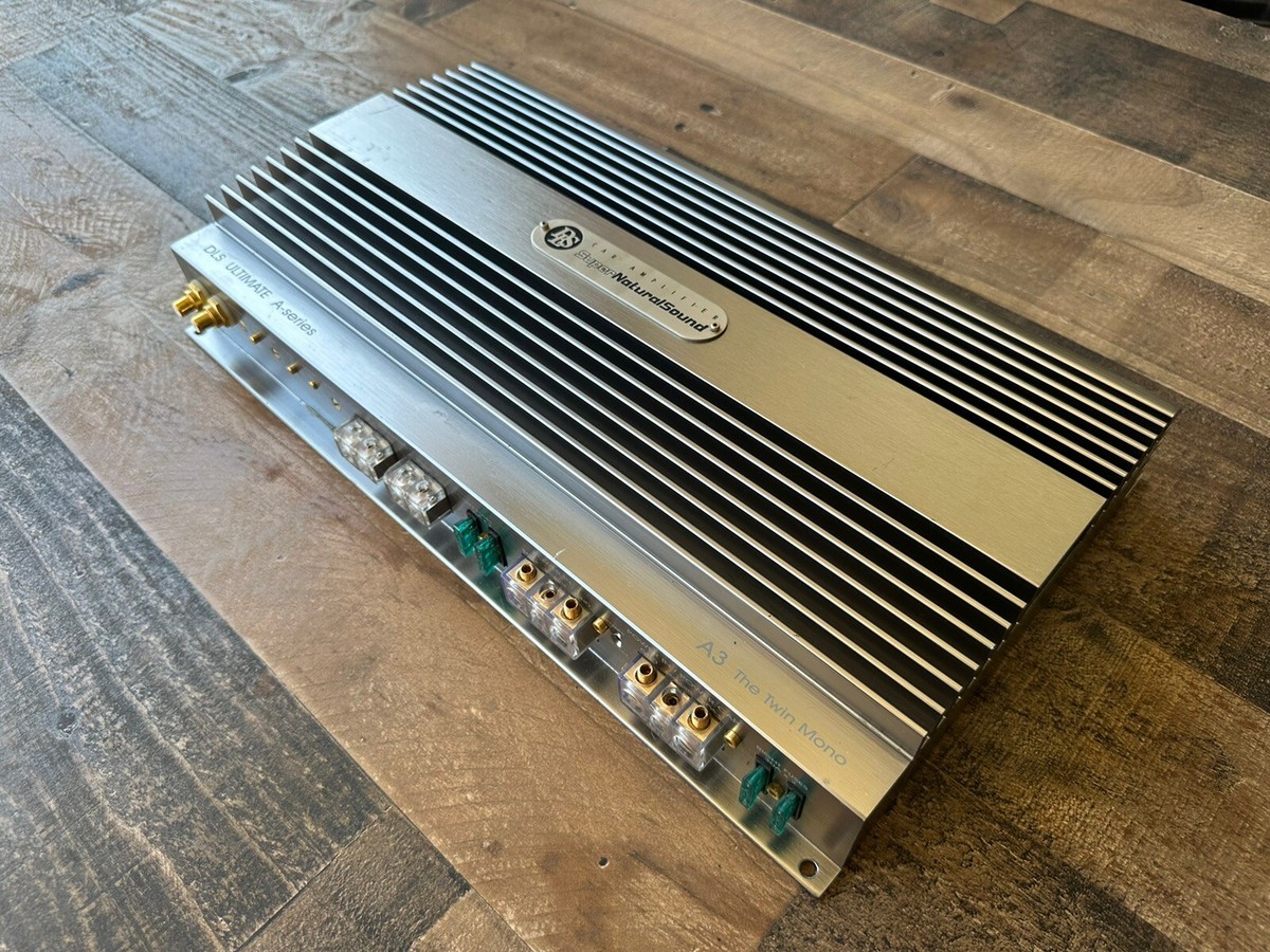 DLS Ultimate A-Series A3 Amplifier The Twin Mono Car Audio Amp 2 