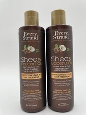 Every Strand Protective Leave-In Hair Treatment with Shea & Coconut Oil 8oz X 2