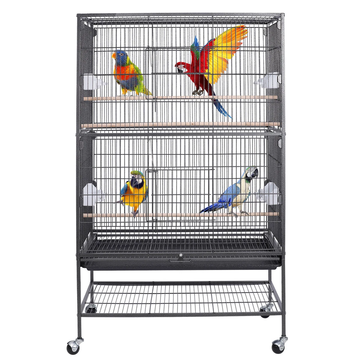 Bird cage cheap casters