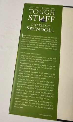 "Getting Through The Tough Stuff: It's Always Something"- Charles R Swindoll - Picture 4 of 12