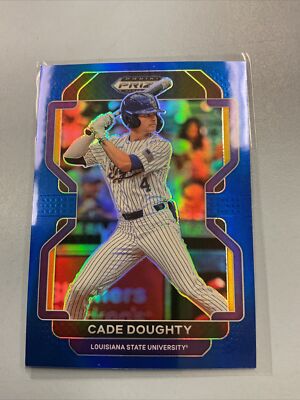 2022 Panini Prizm Draft Pick Toronto Prospect Cade Doughty Blue Prizm Card